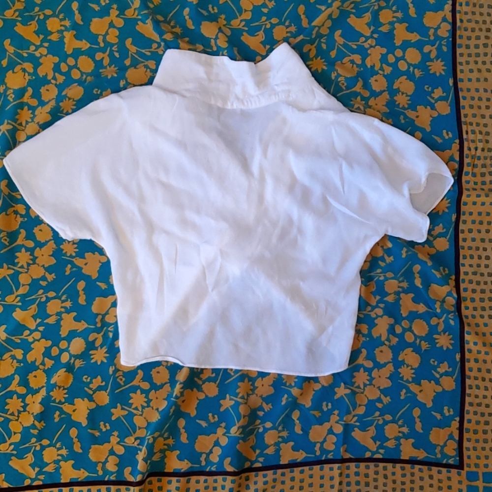 Collared Crop Top - Picture 3 of 3
